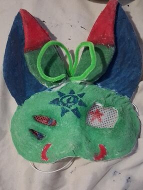 Alien Cat Therian Mask